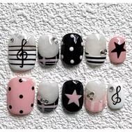 Nailbox y2k Nail box design Nail trending cute student nails press on nails