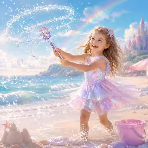 Sparkling Spray Water Splashing Romantic Fairy Water Party Games Prop High-Pressure Water Spray Prop