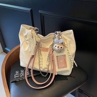 Túi Xách Nữ Thời Trang Thường Ngày Amy Rabbit Túi Tote Đeo Vai Đơn Chất Liệu PU Túi Xách Thời Trang