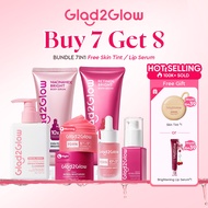 [New Combo]Glad2Glow Body Serum Skincare Set - Niacinamide&Retinol Body Serum+Face Wash+PDRN Serum+P