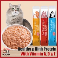 【Ready Stock】🔥 High Vitamin Cat Treat/ Cat Snack/ Cat Stick/ Cat Food Makanan Kucing Snek With Vitam