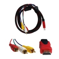 HDMI TO RCA cable HDMI RCA CABLE HDMI to RCA cable HDMI to 3Rca High Speed 1.5 Meter Cable This cabl