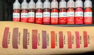 สีปาก Hanafy ขวดใหญ่ 10ml. สีปากรัสเซีย สีติดหนาแน่น พร้อมส่งในไทย แนะนำใช้คู่ Thinner บูสสีติดไว