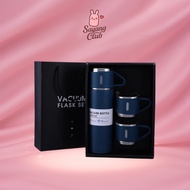 Vacuum Flask 3 in 1 SET Creative Vacuum Cup Set 500ml 304 Stainless Steel Thermos Flask Business Gif