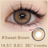 【Free Solution & Case】Buy 1 Get 2 Gifts Magister 1 Pair Colored Lens 6 Months Disposable Soft Contac