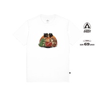 Aerostreet T Shirt Japan Kaiju White T-Shirt T-Shirt ABBAA