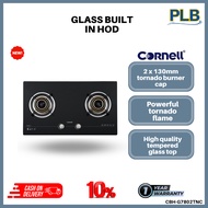 CORNELL CBH-G7802TNC BULIT IN HOD GLASS 2 BURNER