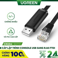 CISCO Cable Console Cable USB to RJ45 Programming Cable 1.5m Long server Configuration, router, Genuine ugreen 50773