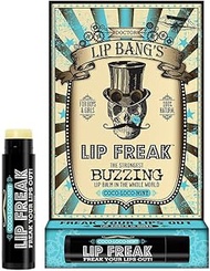Doctor Lip Bang's Lip Freak Lip Balm | All Natural Buzzing Lip Balm - Coco-Loco-Mint, 0.15 oz.