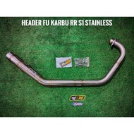 GROSIR Header Leheran SJ88 Satria FU Karbu RR S1 Stainless