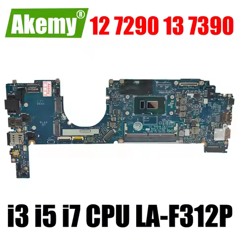 For DELL Original LA-F312P Mainboard 0PXMYG 084GNT Laptop Motherboard 0M44N6 Latitude 7290 7390 i3 i