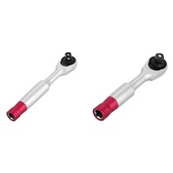 N61/4Inch Mini Torque Rachet Wrench Set Hand Repair Tool for Vehicle Bicycle Bike Socket Wrench Kit 
