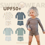 Rash Guard Boy Set Nautical kids Swimsuit Long Sleeve Top and Swim Trunks UPF50+