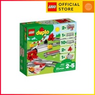 LEGO 10882 Duplo Train Track 23pcs 2+ lego Đồ chơi gạch Hoàn toàn mới và chính hãng