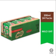 BENG KEE🔥Milo Kotak 24pcs.....🔥Nestle MILO Activ-Go Chocolate Malt UHT MILK 24PCS X 200ML🔥