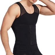 สต๊อกพร้อมส่ง) Mens Shapewear Compression Vest Tummy Control Shapewear Tummy Sheath Mens Shapewear C