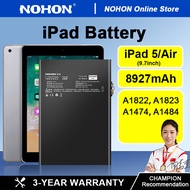 NOHON Pad Battery for iPad5  iPad Air 8827-8927mAh  with Free Tools Compatible with A1822 A1823 A147