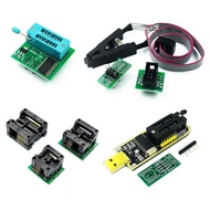 CH341A 24 25 Series EEPROM Flash BIOS USB Programmer Module + SOIC8 SOP8 Test Clip For EEPROM 93CXX