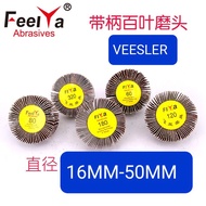 FLAP WHEEL 6MM SHANK 16MM-50MM