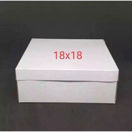 18x18 20x20cm White Rice Box Catering Box 18x18 20x20 cm rice box