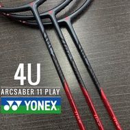 🌟 YONEX 🌟 【ARCSABER 11 PLAY】 100% Original Badminton Racket / Raket Badminton Raket set (Original) (