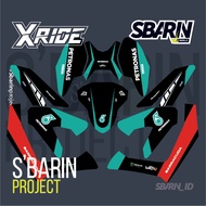 Yamaha X Ride 125 Decal - MotoGP 2021 I Sbarin Project
