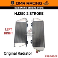 Motocross HENG JIAN HJ250 2 Stroke Original Radiator Coolant Tank & Fan