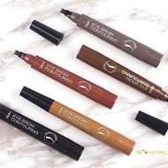 [BraveYimu] 5 Colors Microding Eyebrow Pen Waterproof Liquid Eyebrow Pencil Long Lasting Eyebrow Pen