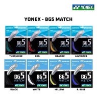 YONEX BG5 MATCH BADMINTON STRING/SOFT FEELING