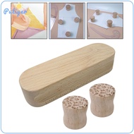 Beech Wood Tailors Clapper Fabric Pattern Cloth Weight Sewing Round Ironing Fabric Cutting Weights P