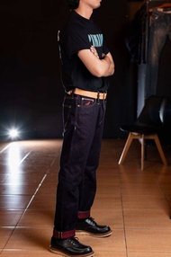 Pinion X Lanna denim21.5ozรุ่นเฮดิส(Hades)เทพกรีกGreek godsแห่งโลกใต้พิภพมีทรงกะบอกเล็กและกะบอกตรง