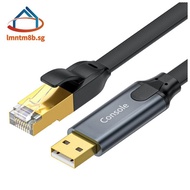 USB to RJ45 Console Cable USB to RJ45 Adapter for Laptop Computer USB RJ45 8P8C Converter Console Ca