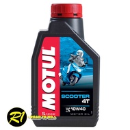 MOTUL 4T SCOOTER SAE 10W40 ENGINE OIL MOTORCYCLE 1L 100% ORIGINAL ( MADE IN FRANCE )