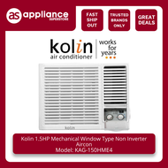 Kolin 1.5HP Mechanical Window Type Non Inverter Aircon KAG-150HME4