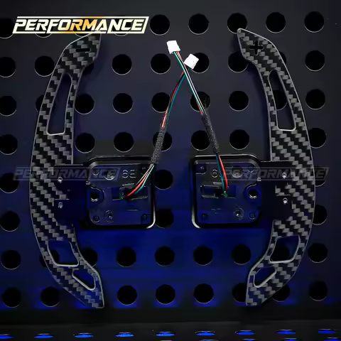 Carbon Fiber Magnetic Paddle Shifter For Audi C8 A1 A2 A3 A4 A5 A8 Q2 Q3 Q4 Q5 Q7 Q8 S2 S3 S4 S5 SQ5