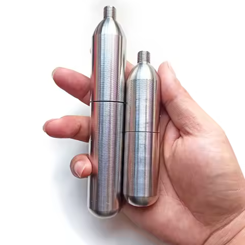 Recyclable 33g 24g Co2 Cartridge Gas Cylinder for Soda Beer Bar Bartender Tools Kitchen Accessories 