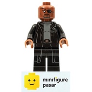 sh0585b sh0758 Lego Marvel Spider-Man 76130 76196 76153 76184 76216 76269 - Nick Fury Minifigure - N