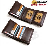 100% Men's Leather Wallet 3-Fold Genuine LeatherOriginal Wallet for Men Men Wallet Leather