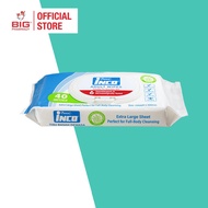 PUREEN INCO BY PURAGE EXTRA MOIST ADULT WIPES 40S