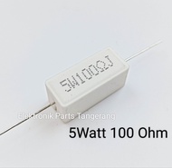 RESISTOR KAPUR 5W 100 OHM RESISTOR 5W 100 OHM RESISTOR KAPUR 5WATT 100 OHM RESISTOR 5 WATT 100 OHM R