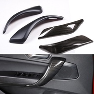 Two-door model Car Inner Door Armrest Handle Cover Trim Sticker Fit For BMW 1 2 Series F20 F21 F22 F