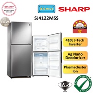 Sharp Refrigerator 2 Door Inverter 410L Fridge Peti Sejuk Peti Ais 2 Pintu Inverter Murah 冰箱 SJ4122M