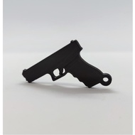 Glock17 shaped key chain