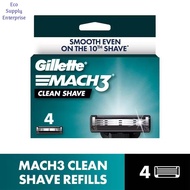 Gillette MACH 3 Clean Shave 4 cartridges/Gillette MACH 3 Clean Shave 2 cartridges