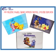 Winnie The Pooh CD Sleeve Hard Cover SMALL PVC 2D Ring CD VCD File / CD VCD Sleeve Refill Filing Hol