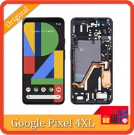 พิกเซลเดิม4XL แอลซีดีสำหรับ Google Pixel 4หน้าจอแสดงผล LCD กับกรอบพิกเซล4 5.7 "หน้าจอแสดงผลพิกเซล4XL