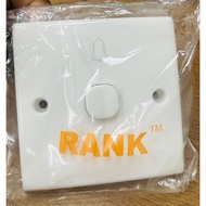 [READY STOCK] Rank Bell Switch 1 Gang Press Large Bell Switch