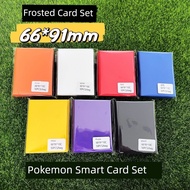 pokemon tcg prismatic evolution prismatic 66 * 91 Single-Sided Color Frosted Card Holder PTCG Card H