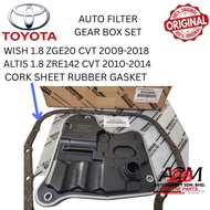 【ACM】TOYOTA ORIGINAL WISH 1.8 ZGE20 2009 /ALTIS 1.8 ZRE142 2010 AUTO FILTER GEAR BOX SET 35330-0W060