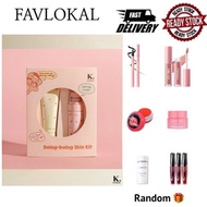 Boing boing Skin Kit Hyalumelon Toner Honeyglo Facial Exfoliant Coal Face Soap Coalberry Cleanser Mo